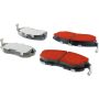 CENTRIC PARTS 500.08150 PQ PRO Disc Brake Pads with Hardware