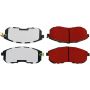 CENTRIC PARTS 500.08150 PQ PRO Disc Brake Pads with Hardware