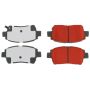 CENTRIC PARTS 500.08220 PQ PRO Disc Brake Pads with Hardware
