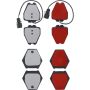 CENTRIC PARTS 500.08391 PQ PRO Disc Brake Pads with Hardware