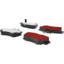 CENTRIC PARTS 500.08410 PQ PRO Disc Brake Pads with Hardware