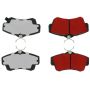 CENTRIC PARTS 500.08411 PQ PRO Disc Brake Pads with Hardware