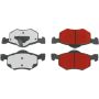 CENTRIC PARTS 500.08430 PQ PRO Disc Brake Pads with Hardware