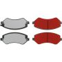 CENTRIC PARTS 500.08560 PQ PRO Disc Brake Pads with Hardware