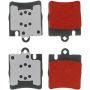 CENTRIC PARTS 500.08760 PQ PRO Disc Brake Pads with Hardware