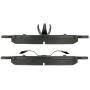 CENTRIC PARTS 500.08810 PQ PRO Disc Brake Pads with Hardware