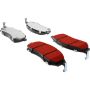 CENTRIC PARTS 500.08881 PQ PRO Disc Brake Pads with Hardware