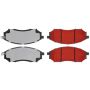 CENTRIC PARTS 500.08881 PQ PRO Disc Brake Pads with Hardware