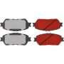 CENTRIC PARTS 500.09060 PQ PRO Disc Brake Pads with Hardware