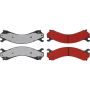CENTRIC PARTS 500.09090 PQ PRO Disc Brake Pads with Hardware