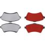 CENTRIC PARTS 500.09260 PQ PRO Disc Brake Pads with Hardware