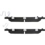 CENTRIC PARTS 500.09690 PQ PRO Disc Brake Pads with Hardware