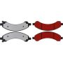 CENTRIC PARTS 500.09890 PQ PRO Disc Brake Pads with Hardware