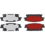 CENTRIC PARTS 500.10200 PQ PRO Disc Brake Pads with Hardware