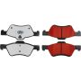 CENTRIC PARTS 500.10472 PQ PRO Disc Brake Pads with Hardware
