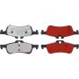 CENTRIC PARTS 500.10600 PQ PRO Disc Brake Pads with Hardware