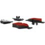 CENTRIC PARTS 500.10611 PQ PRO Disc Brake Pads with Hardware