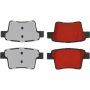 CENTRIC PARTS 500.10710 PQ PRO Disc Brake Pads with Hardware