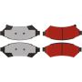 CENTRIC PARTS 500.10750 PQ PRO Disc Brake Pads with Hardware