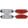 CENTRIC PARTS 500.10800 PQ PRO Disc Brake Pads with Hardware