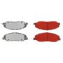 CENTRIC PARTS 500.10810 PQ PRO Disc Brake Pads with Hardware