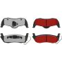 CENTRIC PARTS 500.10870 PQ PRO Disc Brake Pads with Hardware
