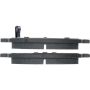 CENTRIC PARTS 500.10930 PQ PRO Disc Brake Pads with Hardware