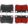 CENTRIC PARTS 500.11130 PQ PRO Disc Brake Pads with Hardware