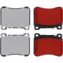 CENTRIC PARTS 500.11210 PQ PRO Disc Brake Pads with Hardware
