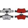 CENTRIC PARTS 500.11220 PQ PRO Disc Brake Pads with Hardware