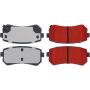 CENTRIC PARTS 500.11570 PQ PRO Disc Brake Pads with Hardware