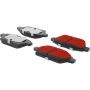 CENTRIC PARTS 500.11610 PQ PRO Disc Brake Pads with Hardware