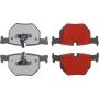 CENTRIC PARTS 500.11700 PQ PRO Disc Brake Pads with Hardware
