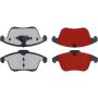 CENTRIC PARTS 500.12410 PQ PRO Disc Brake Pads with Hardware