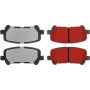 CENTRIC PARTS 500.12810 PQ PRO Disc Brake Pads with Hardware