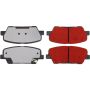 CENTRIC PARTS 500.12842 PQ PRO Disc Brake Pads with Hardware