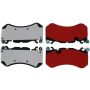 CENTRIC PARTS 500.12910 PQ PRO Disc Brake Pads with Hardware