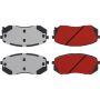 CENTRIC PARTS 500.12951 PQ PRO Disc Brake Pads with Hardware