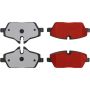 CENTRIC PARTS 500.13080 PQ PRO Disc Brake Pads with Hardware