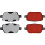 CENTRIC PARTS 500.13140 PQ PRO Disc Brake Pads with Hardware
