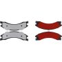 CENTRIC PARTS 500.13290 PQ PRO Disc Brake Pads with Hardware