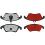 CENTRIC PARTS 500.13420 PQ PRO Disc Brake Pads with Hardware