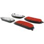 CENTRIC PARTS 500.13510 PQ PRO Disc Brake Pads with Hardware