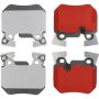 CENTRIC PARTS 500.13720 PQ PRO Disc Brake Pads with Hardware