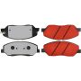 CENTRIC PARTS 500.13840 PQ PRO Disc Brake Pads with Hardware