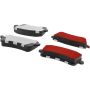 CENTRIC PARTS 500.13861 PQ PRO Disc Brake Pads with Hardware