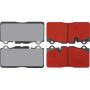 CENTRIC PARTS 500.13950 PQ PRO Disc Brake Pads with Hardware