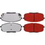 CENTRIC PARTS 500.13971 PQ PRO Disc Brake Pads with Hardware