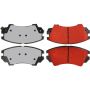 CENTRIC PARTS 500.14040 PQ PRO Disc Brake Pads with Hardware