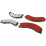 CENTRIC PARTS 500.14110 PQ PRO Disc Brake Pads with Hardware